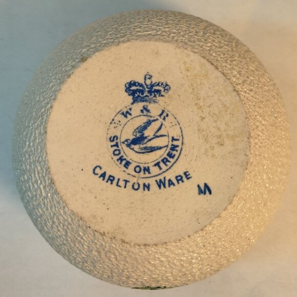 Carlton Ware Stoke On Trent Match Striker Textured Ceramic Shield Design VTG - Picture 5 of 6
